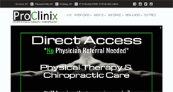 Desktop Screenshot of proclinix.com